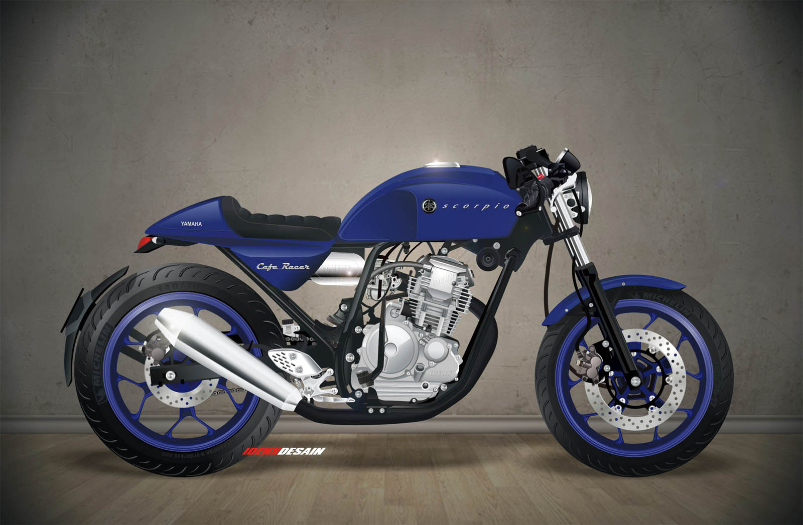 Yamaha Scorpio Konsep Modifikasi Idenxdesigns Blog